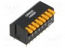 : DIP-SWITCH; - : 8; ON-OFF; 0,025A/24DC