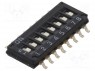 : DIP-SWITCH; - : 8; ON-OFF; 0,025A/24DC