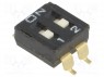 : DIP-SWITCH; - : 2; ON-OFF; 0,025A/24DC