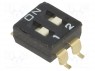 : DIP-SWITCH; - : 2; ON-OFF; 0,025A/24DC