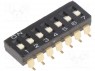 : DIP-SWITCH; - : 7; ON-OFF; 0,025A/24DC