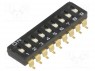 : DIP-SWITCH; - : 9; ON-OFF; 0,025A/24DC