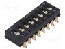 : DIP-SWITCH; - : 8; ON-OFF; 0,025A/24DC