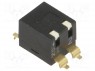 : DIP-SWITCH; - : 2; ON-OFF; 0,025A/24DC