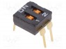 : DIP-SWITCH; - : 2; ON-OFF; 0,025A/24DC