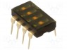 : DIP-SWITCH; - : 4; ON-OFF; 0,025A/24DC