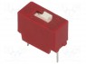 : DIP-SWITCH; - : 1; OFF-ON; 0,025A/25DC