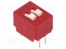 : DIP-SWITCH; - : 2; OFF-ON; 0,025A/25DC