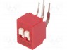 : DIP-SWITCH; - : 2; OFF-ON; 0,025A/25DC