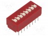 : DIP-SWITCH; - : 8; OFF-ON; 0,025A/25DC