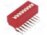 : DIP-SWITCH; - : 8; OFF-ON; 0,025A/25DC