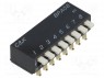 : DIP-SWITCH; - : 8; OFF-ON; 0,025A/24DC