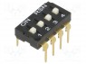 : DIP-SWITCH; - : 4; ON-OFF; 0,05A/12DC