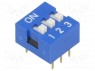 : DIP-SWITCH; - : 3; ON-OFF; 0,05A/12DC