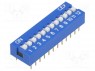 : DIP-SWITCH; - : 12; ON-OFF; 0,05A/12DC