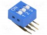 : DIP-SWITCH; - : 3; ON-OFF; 0,05A/12DC