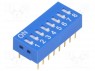 : DIP-SWITCH; - : 8; ON-OFF; 0,05A/12DC