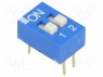 : DIP-SWITCH; - : 2; ON-OFF; 0,1A/24DC