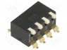 : DIP-SWITCH; - : 4; ON-OFF; 0,025A/24DC