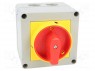 Switch: cam switch; 2-position; 16A; 0-1; Mounting: in housing