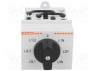 Switch: voltmeter cam switch; 7-position; 16A; Mounting: DIN