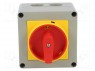 Switch: cam switch; 2-position; 20A; 0-1; Mounting: in housing