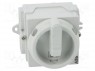 Switch: cam switch; 2-position; 20A; I-0; Mounting: in housing