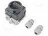 Switch: cam switch; 2-position; 20A; I-0; Mounting: in housing