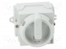 Switch: cam switch; 2-position; 20A; I-0; Mounting: in housing