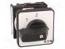 Switch: step cam switch; 3-position; 20A; 0-1-2; Poles no: 1; 6.5kW