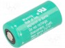 Battery: lithium; 3V; 2/3A,2/3R23; 1500mAh; non-rechargeable