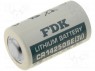 Battery: lithium; 3V; 1/2AA; &Oslash;14.5x25mm; 850mAh; non-rechargeable
