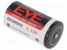 Battery: lithium; 3.6V; C; &Oslash;26x50mm; 8500mAh; non-rechargeable