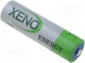 Battery: lithium; 3.6V; AA; &Oslash;14.5x50.1mm; 2.4Ah; non-rechargeable