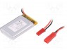 �����: Li-Po; 3,7�; 1000���; ������: �������; 7x30x48��