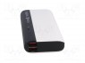 �����: powerbank; 10400���; 2,4�; ���: USB; 5�DC; ������: 2; 5/9/12�