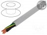 Wire; stranded; Cu; Pro-Met; 4G1mm2; unshielded; grey; PVC; 300/500V