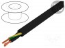  ,      PVC-, HELUKABEL; Cu; JZ-500-BK; 3G1mm2;