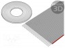 Wire: ribbon; 1mm; stranded; Cu; 26x28AWG; unshielded; PVC; grey