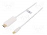 ; DisplayPort 1.2;  mini DisplayPort, HDMI; 1