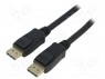 ; DisplayPort 1.4,HDCP 2.2; 3; ; 30AWG