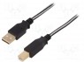 ; USB 2.0;  USB A, USB B; ; 1,8; 28AWG