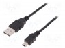 ; USB 2.0;  USB A, mini USB B; 