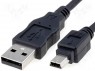 ; USB 2.0;  USB A, mini USB B; 0,15; 