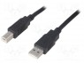 ; USB 2.0;  USB A, USB B; 0,5; 