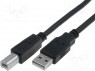 ; USB 2.0;  USB A, USB B; ; 3