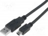 ; USB 2.0;  USB A, mini USB B; 