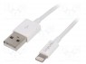 ; USB 2.0;  USB A, Apple Lightning; 0,38; 