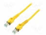 Patch cord; S/FTP; 6a; ; Cu; PUR; ; 10; 27AWG