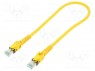 Patch cord; S/FTP; 6a; ; Cu; PUR; ; 0,5; 27AWG